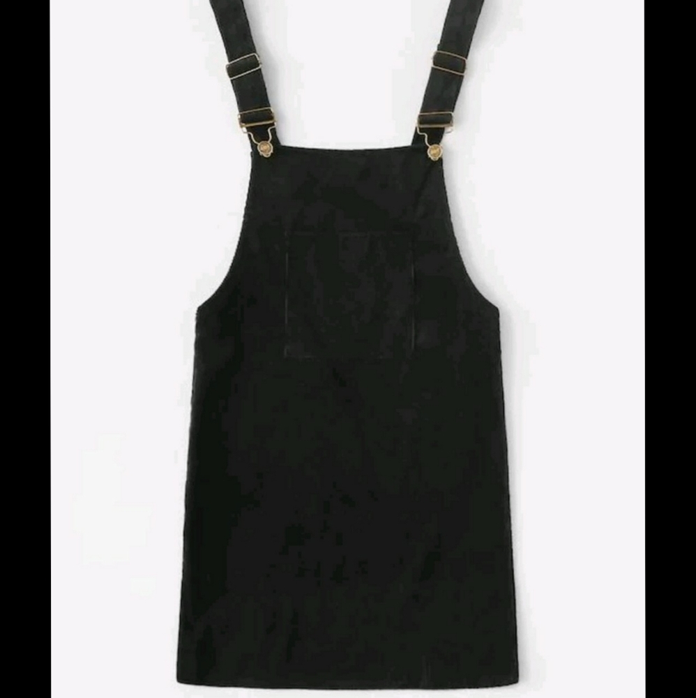 Shein Corduroy Pinafore Dress